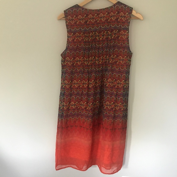 Rabbit Rabbit Rabbit Orange Light Sleeveless Dress - Picture 5 of 5